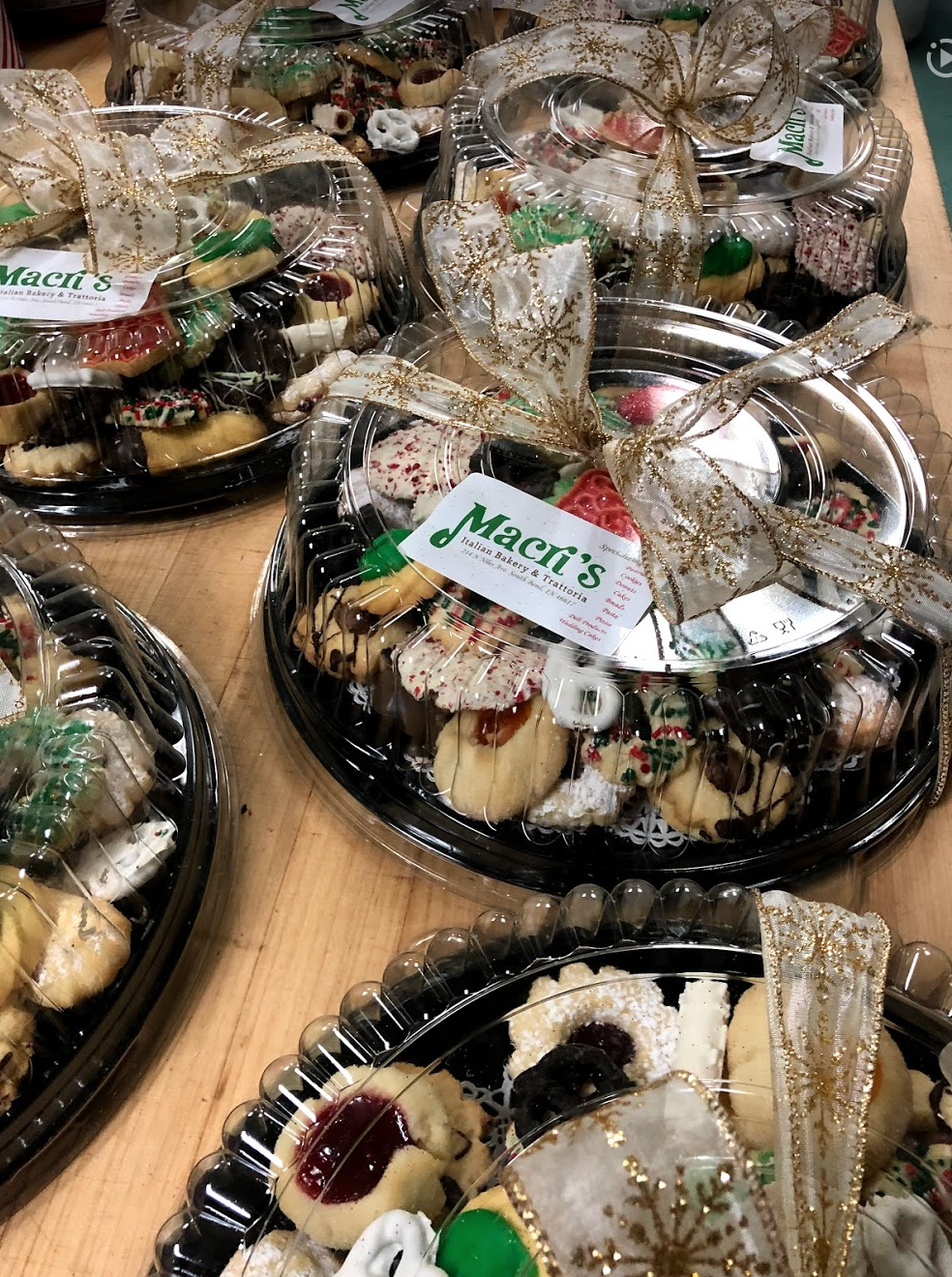 Traditional Fresh Baked Cookie Trays - Montilio's Bakery